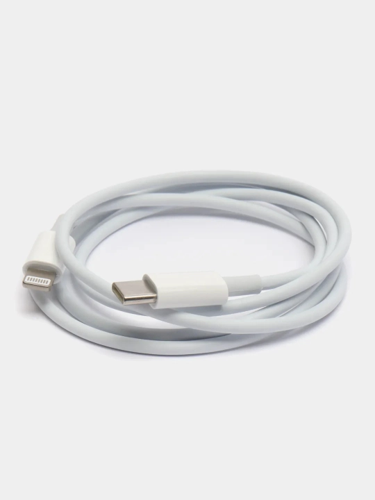 Kabel 2 metrli USB-C - Lightning, tez zaryadlovchi, 2 m iPhone, iPad