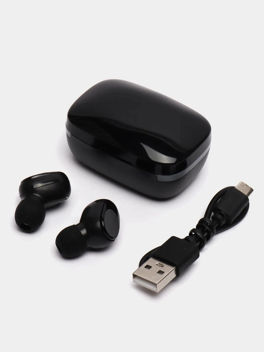 Bluetooth-наушники Y60 с зарядным боксом, со светодиодным дисплеем и сенсорным управлением