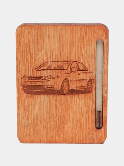 Деревянный футляр для водительских прав Gentra — WOODEN-GENTRA