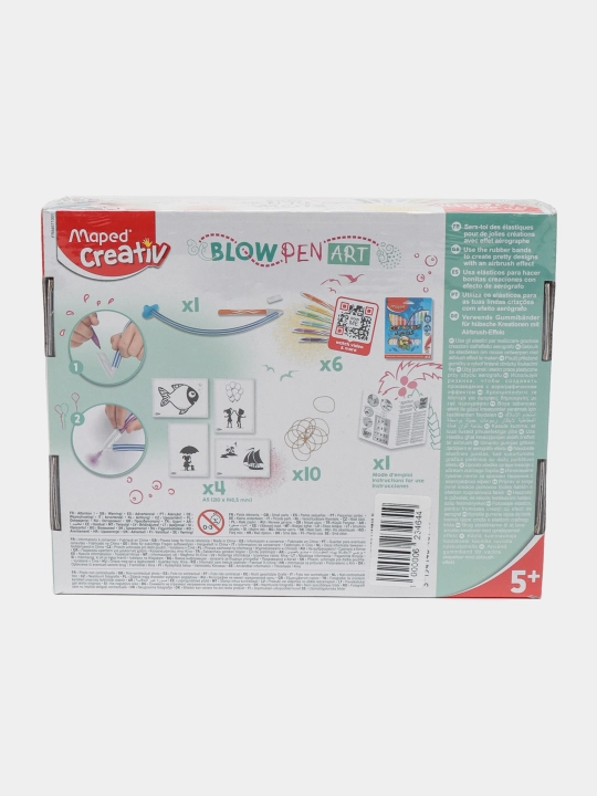 Фломастеры Maped Blow Pen String Art 846710