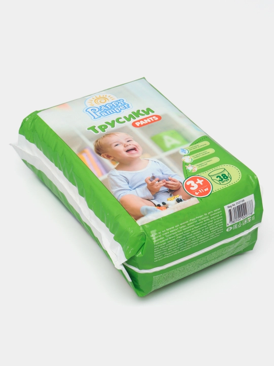 Bolalar trusiklar tagliklar Pappy Pamper №3+, 6-11 kg, 38 dona