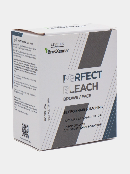 Набор средств для осветления волос BrowXenna Perfect Bleach Lashop
