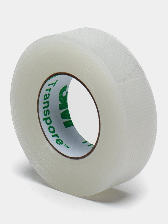 Ulash uchun tasma Transpore, teshikli, 3 m, Lashop - 