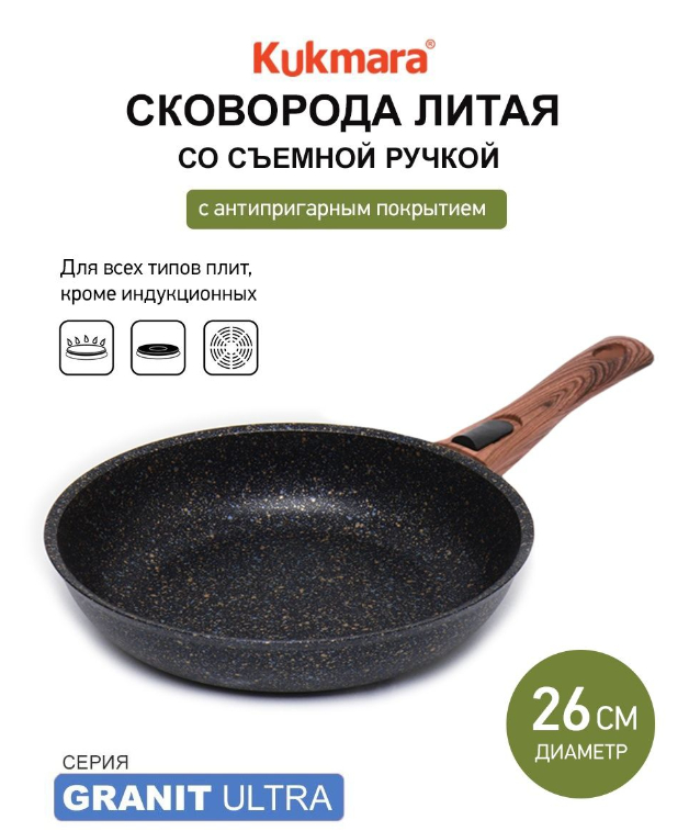 Сковороды кукмара гранит ультра. Kukmara Granit Ultra Induction.