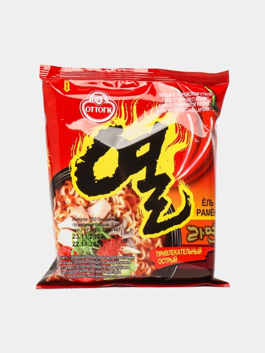 Лапша быстрого приготовления Yeul Ramen, 120 г - 