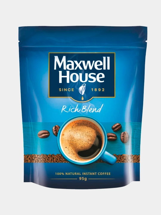 Кофе растворимый Maxwell House, 95 г