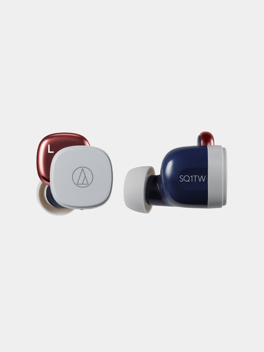 Simsiz quloqchinlar Audio-Technica ATH-SQ1TWBKNRD