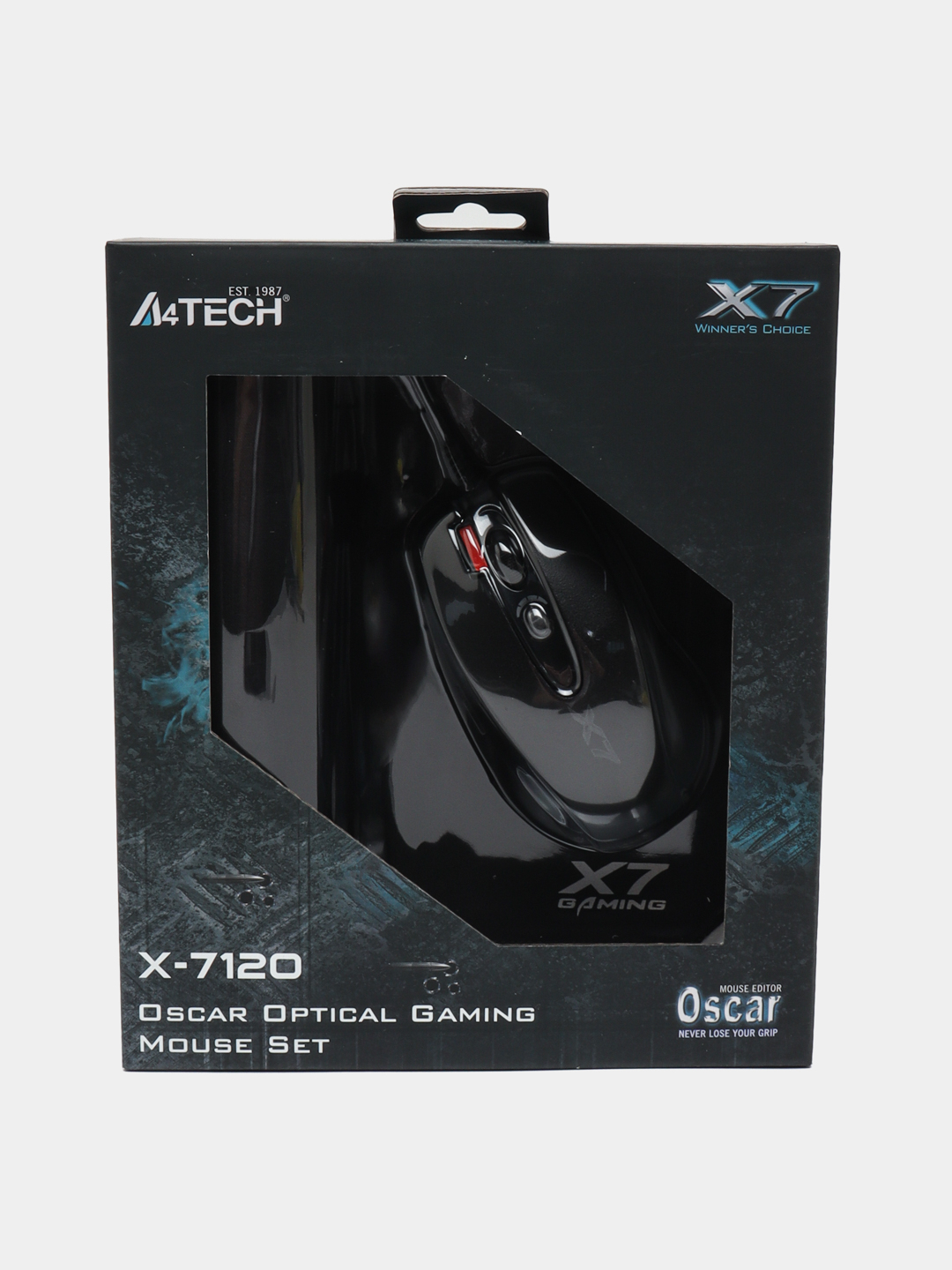 Проводная мышь X7 A4Tech X-7120, USB, c ковриком, черный купить по ...