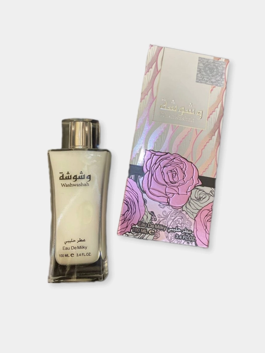 Sutli parfyumlangan suv Ard al Zaafaran Washwashah Eau de Milky, 100 ml - 