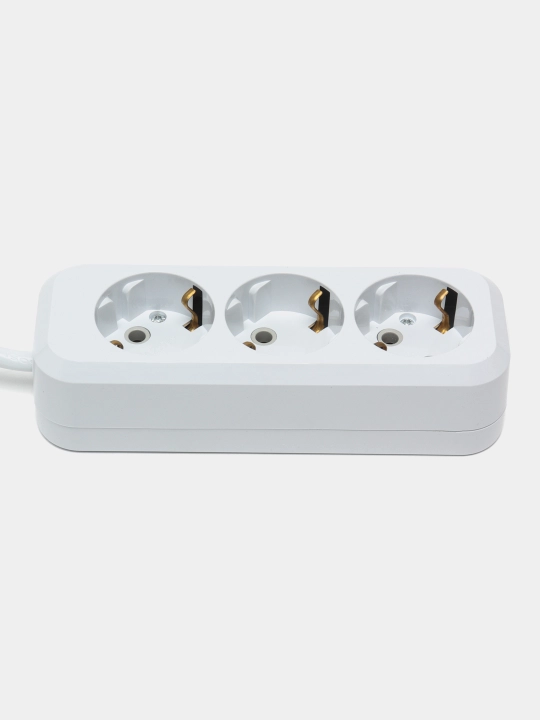 Uzaytirgich yerga ulangan, 3ta gnezdo 5m kabel, Beshr, maxkam korpus, udlinitel, pilot
