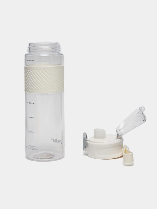 Suv uchun sport idishi, silikon belbog' va qulf bilan, 780 ml