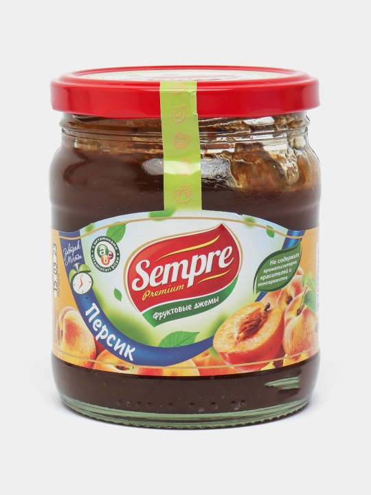 Фруктовый джем Sempre Premium "Персик", 480 г