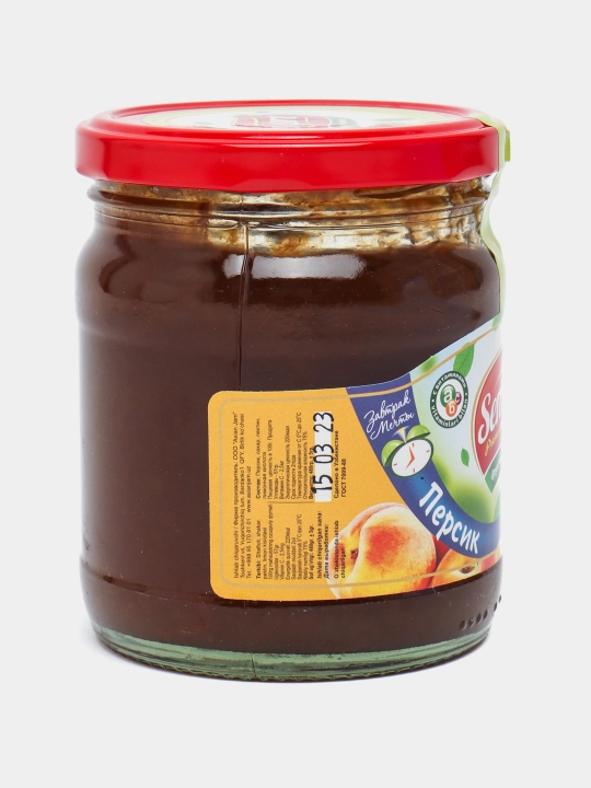 Фруктовый джем Sempre Premium "Персик", 480 г