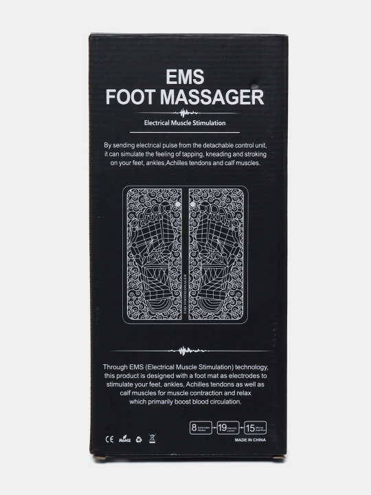 Miyostimulyator EMS Foot Massager, mushaklar va oyoq mashqlari uchun