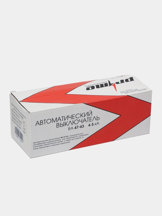 Автоматический выключатель PRIME, BA 47-100 3P, 16А