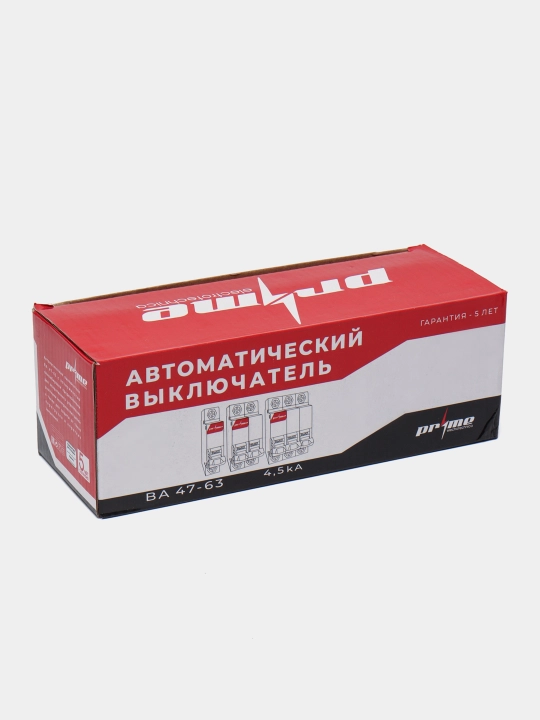 Автоматический выключатель Prime ВА 47-100 * 10kA 3P 50А
