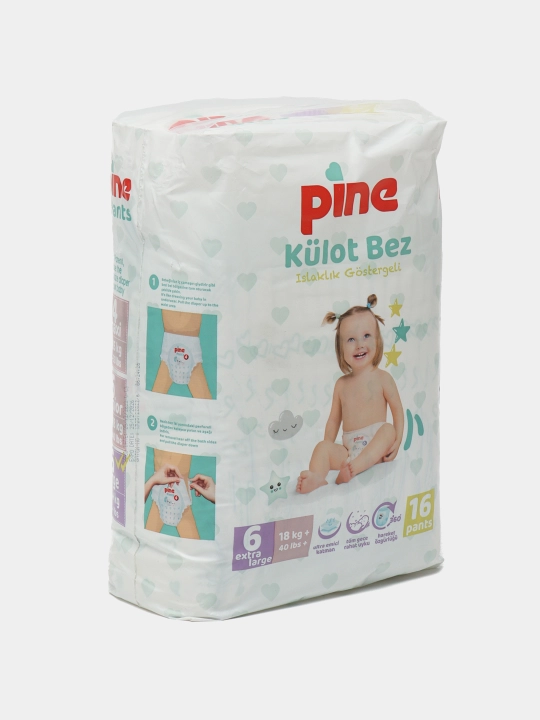 Детские трусики Pine Pants Eco Pack №6 Extra Large, 18+ кг, 16 шт