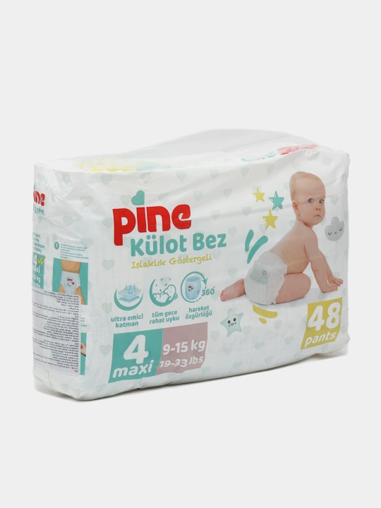 Детские трусики Pine Pants Jumbo Pack No:4 Maxi, 9-15 кг, 48 шт