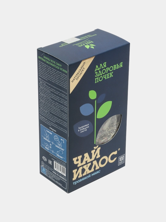 Чай листовой зеленый (Травяной микс) для почек Ihlos, 100 г