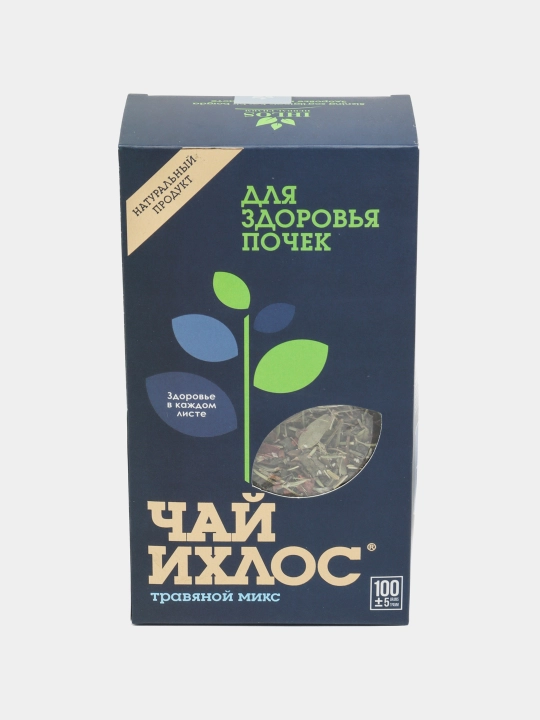 Чай листовой зеленый (Травяной микс) для почек Ihlos, 100 г