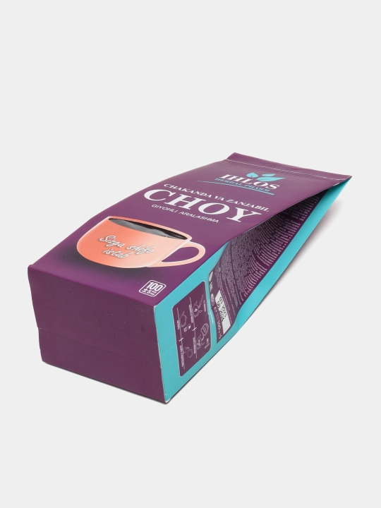 Bargli qora choy (o'simlik aralashmasi) zanjabil bilan dengiz itshumurt Ihlos, 100 g