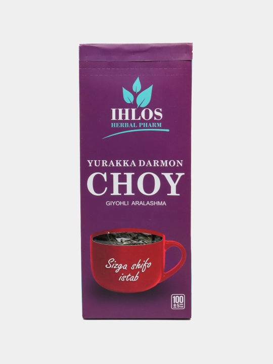 Bargli yashil choy (o'simlik aralashmasi) kardiobalans Ihlos, 100 g