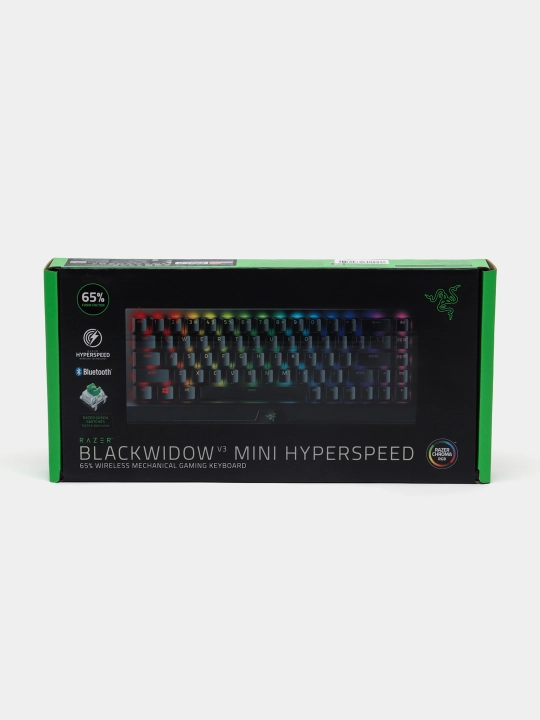 Klaviatura Razer BlackWidow V3 Mini, HyperSpeed Green Switch EN Black RZ03-03891400-R3M1 - 