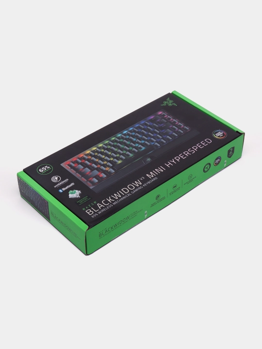 Klaviatura Razer BlackWidow V3 Mini, HyperSpeed Green Switch EN Black RZ03-03891400-R3M1