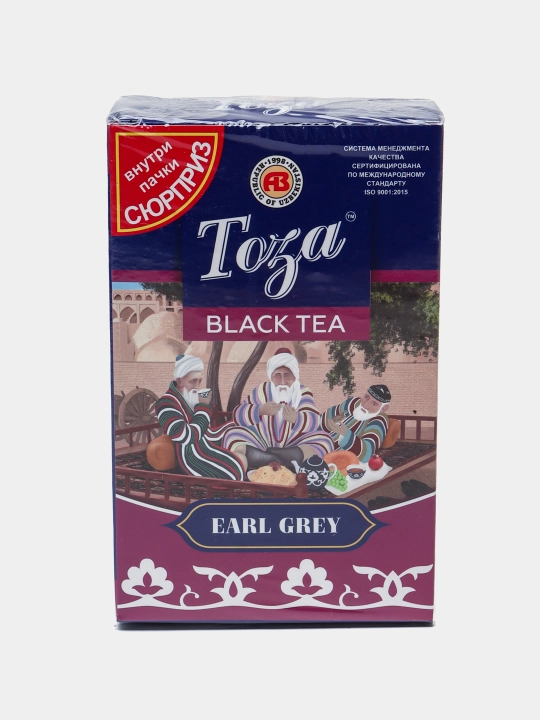 Qora choy Toza tea Earl Grey, 80 g