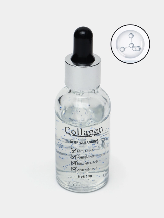 База для лица Collagen, отбеливающий, анти-акне и антивозрастной, 4 в 1, 30 г