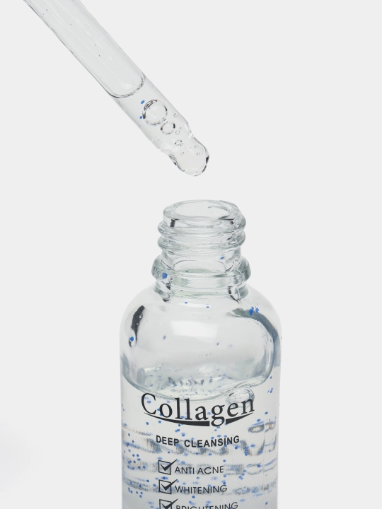База для лица Collagen, отбеливающий, анти-акне и антивозрастной, 4 в 1, 30 г