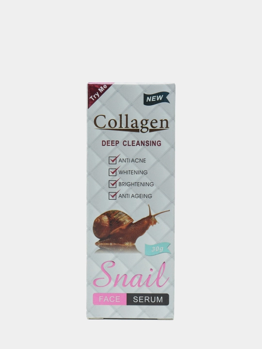 База для лица Collagen, отбеливающий, анти-акне и антивозрастной, 4 в 1, 30 г