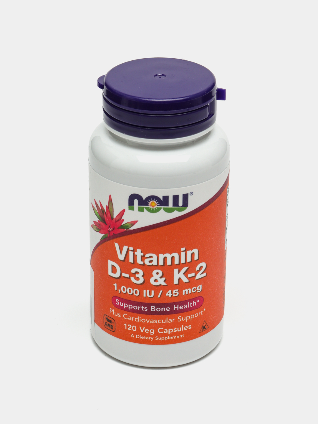 Витамины D-3 & К-2 NOW Foods Д3К2, 120 растительных капсул купить по ...