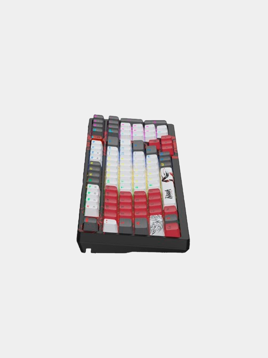 Bloody S98 Naraka  механическая игровая RGB-клавиатура, BLMS Red Plus, Hot-Swap, 98 клавиш