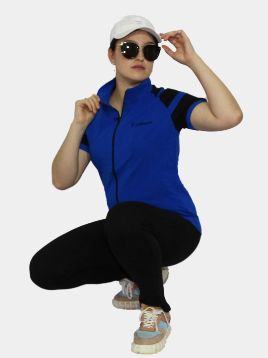 Ayollar uchun yozgi ikki qismli sport kostyumi to'plami