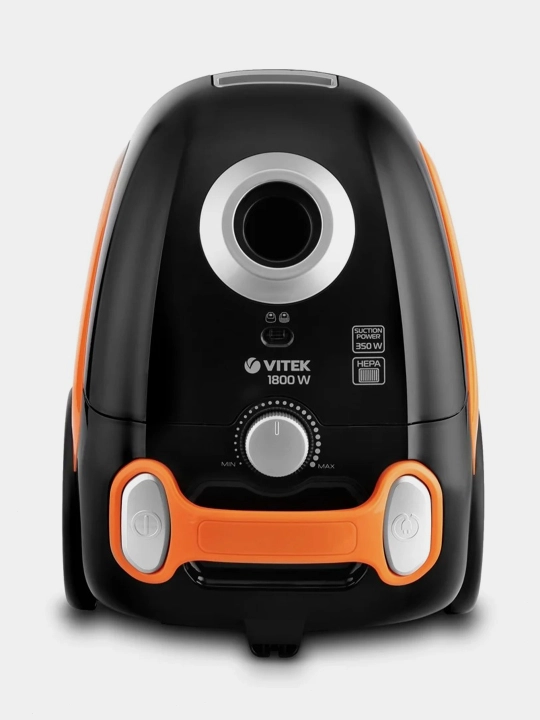 Компактный и мощный пылесос Vitek с мешком для сбора пыли