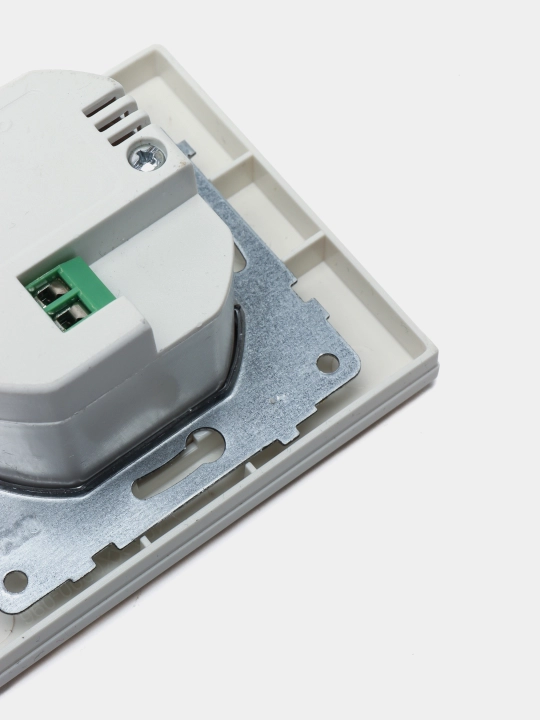 Розетка PRIME TR USB с адаптером, 2-местная, белый