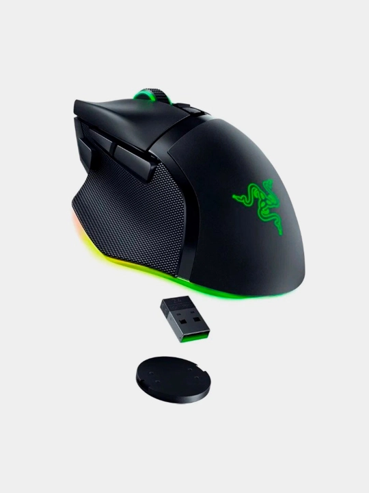 Razer Basilisk V3 Pro simsiz o'yin sichqonchasi, qora