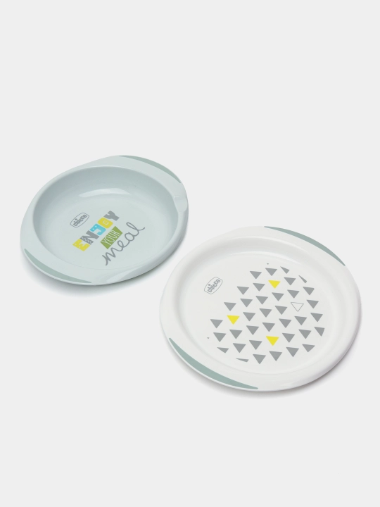 Bolalar likopchalari to'plami Chicoo Easy Feeding 12 oy+ - 