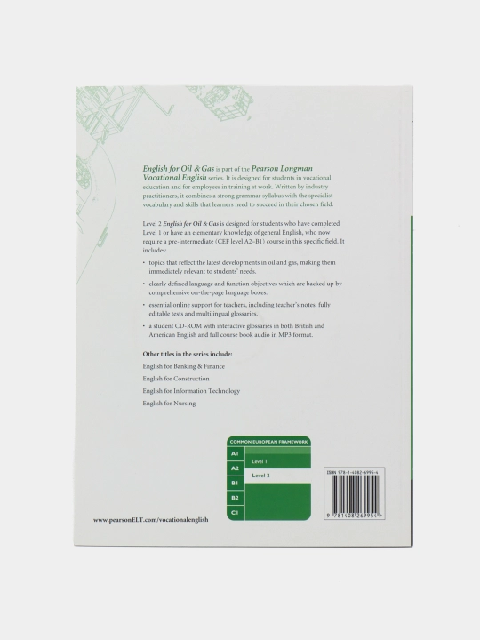 English for the Oil Industry Level 2 Coursebook and CD-ROM Pack, Evan Frendo, David Bonamy