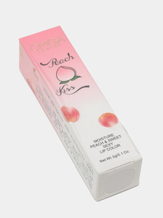 Бальзам блеск тинт для губ OMGA Peach
