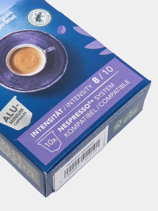 Кофе в капсулах Movenpick Intenso, 10 капсул, Nespresso Original, Германия