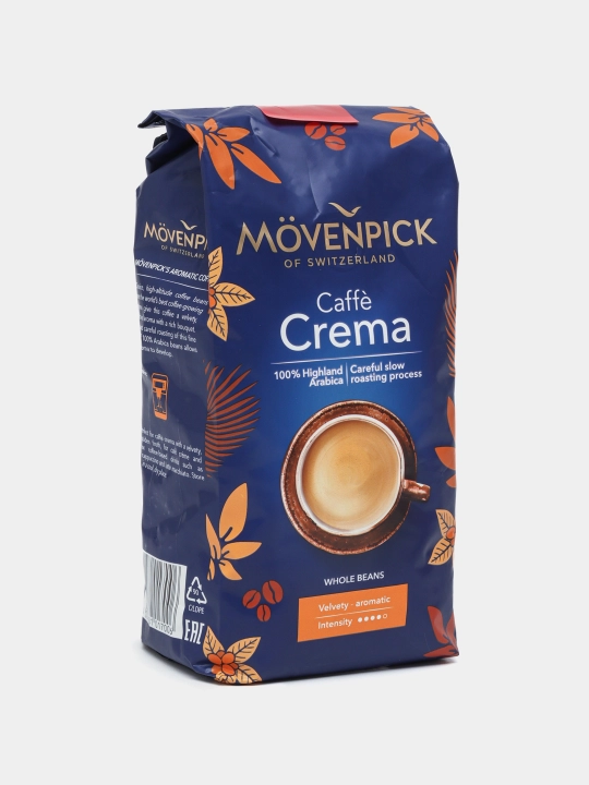 Movenpick Caffe Crema qahva donalari, 500 g