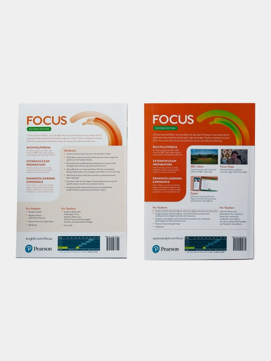 Focus Second Edition. BrE 1. Student's Book +Active Book. Basic v2+ Workbook