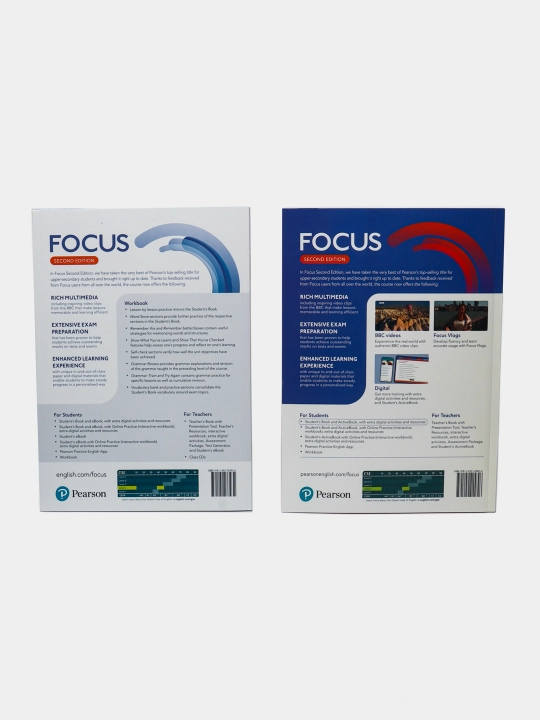 Focus Second Edition. BrE 2. Student's Book and Active Book. Basic v2 and Workbook