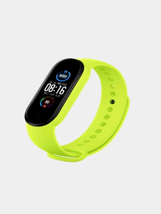 Ремешок для часов Xiaomi Mi Band 5/6/7 силиконовый