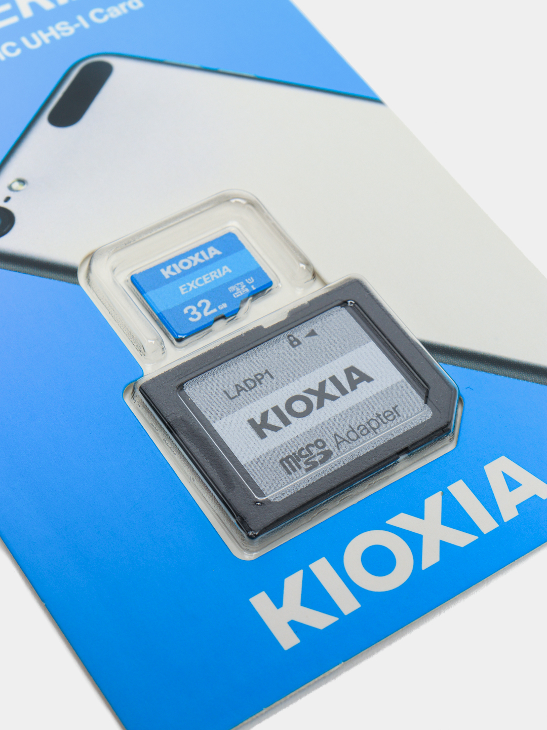 Карта памяти Kioxia Exceria Micro SDHC 32 ГБ класса 10 UHS-1 купить по  низким ценам в интернет-магазине Uzum (400357)