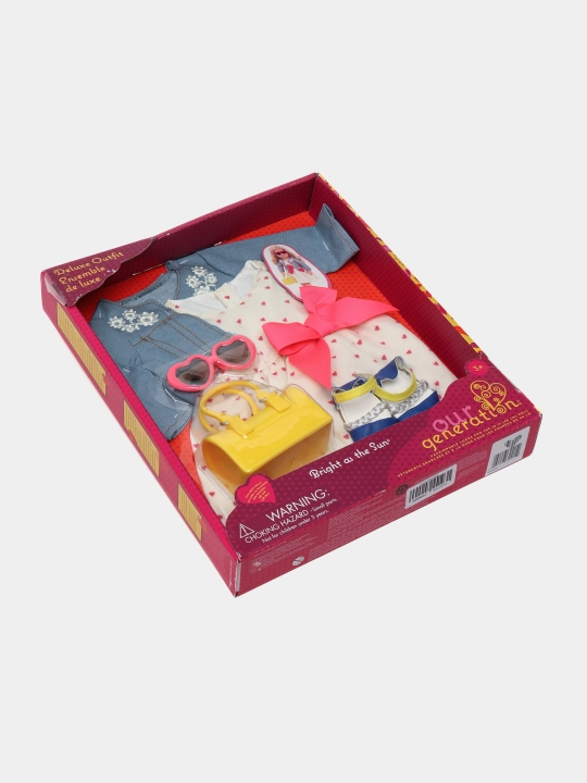 Kiyimlar to'plami Our Generation OG Deluxe dress outfit BD30246Z