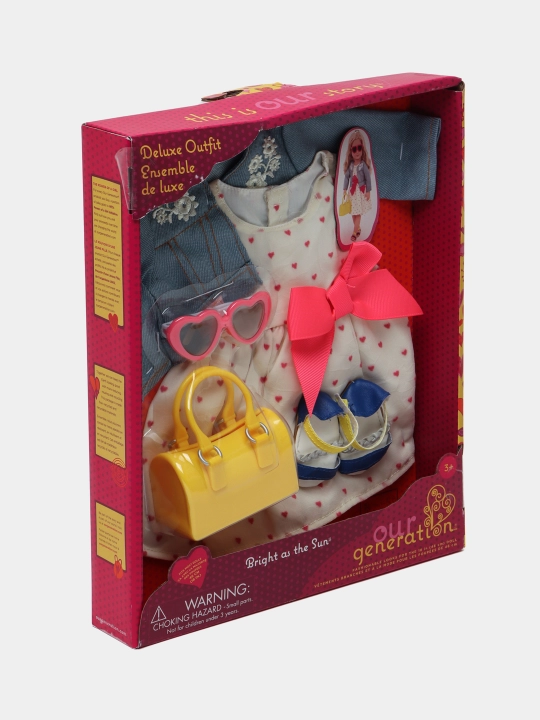 Kiyimlar to'plami Our Generation OG Deluxe dress outfit BD30246Z