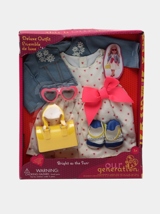 Kiyimlar to'plami Our Generation OG Deluxe dress outfit BD30246Z - 